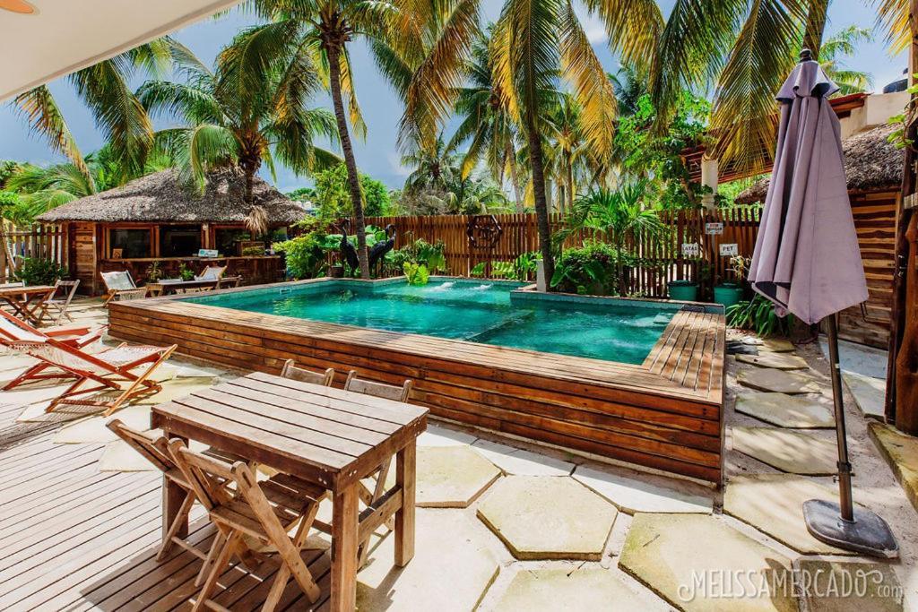 Hotel Ah Muzenkab à El Cuyo Extérieur photo